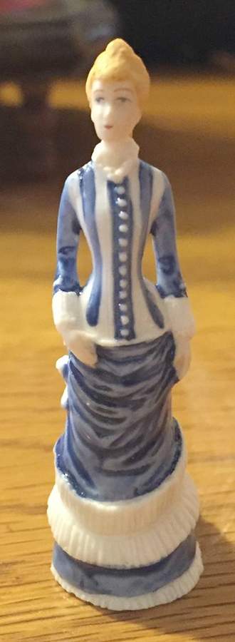 Ladies of Fashion Lucy The Victorian Lady - Boxed by Franklin Mint-1
