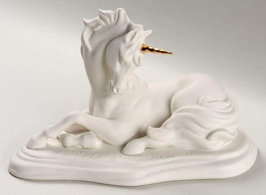 Unicorn Guardian Of The Heart - No Box by Franklin Mint-1