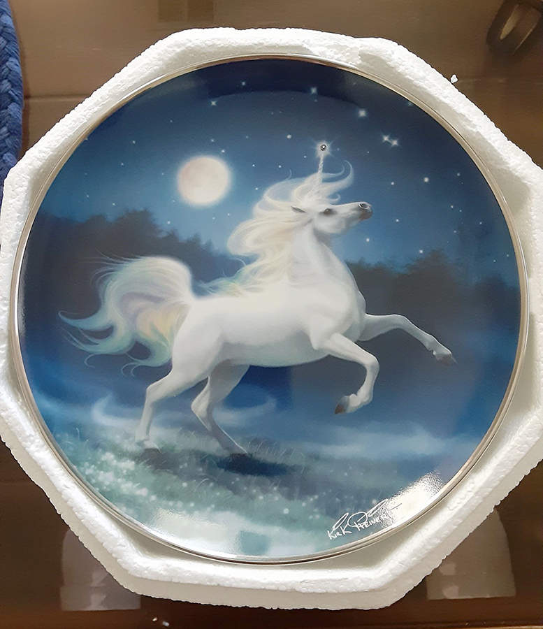 Diamond Unicorn Diamond Unicorn - No Box by Franklin Mint-1