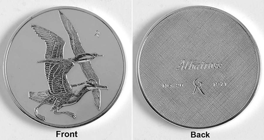 Roberts Birds Albatross - No Box by Franklin Mint-1