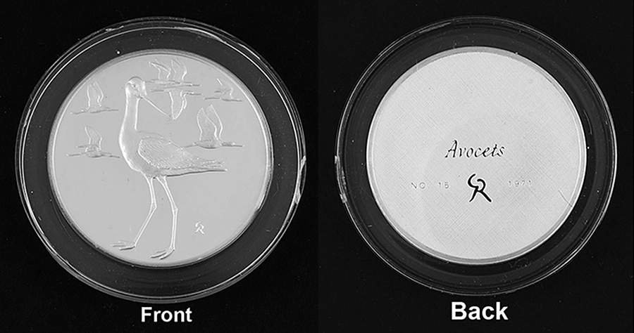Roberts Birds Avocets - No Box by Franklin Mint-1