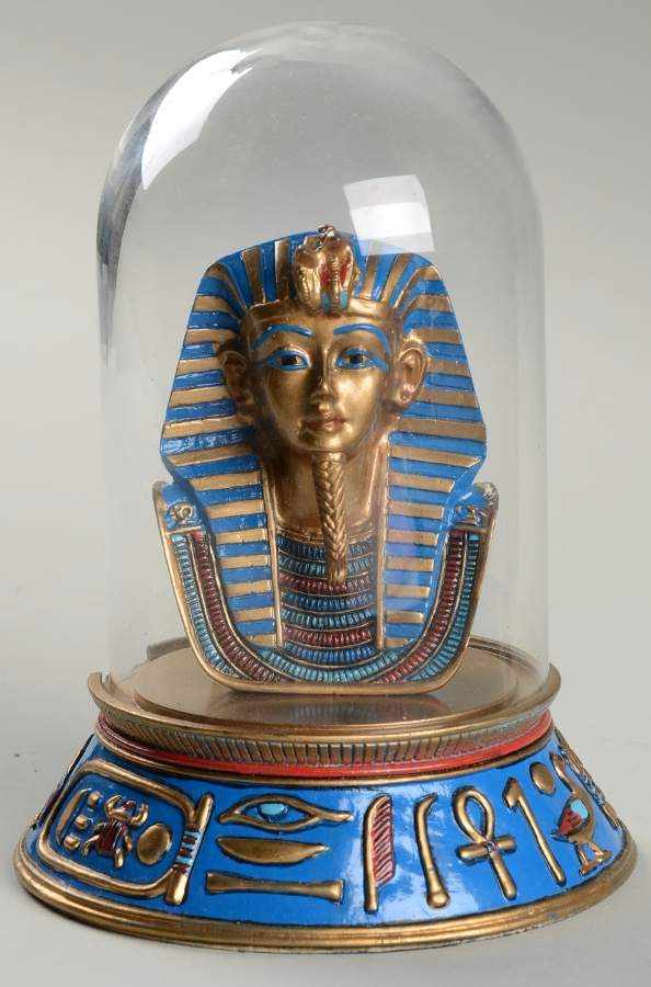The Treasures of Ancient Egypt The Mask Of Tutankhamun - No Box by Franklin Mint-1