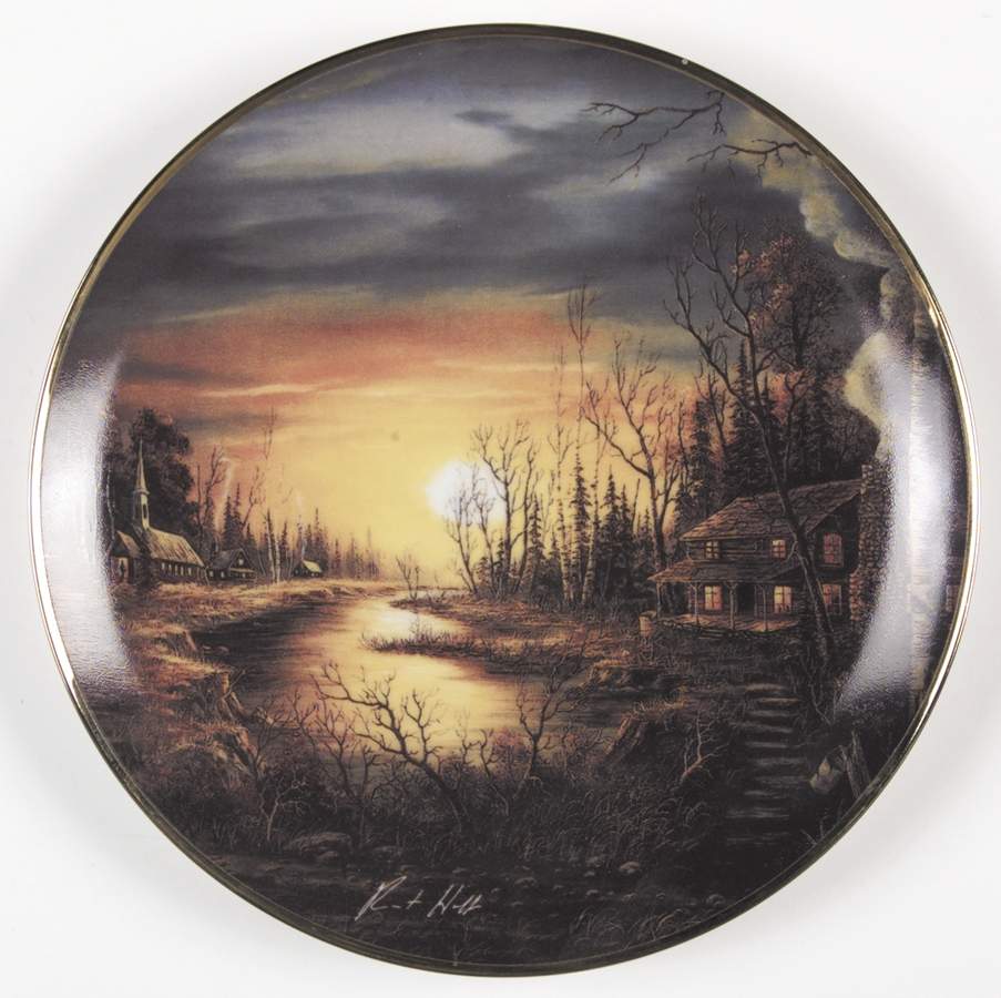 Peaceful Retreats Twilight Haven - No Box by Franklin Mint-1