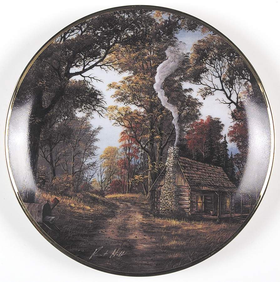 Peaceful Retreats Twilight Memories - No Box by Franklin Mint-1