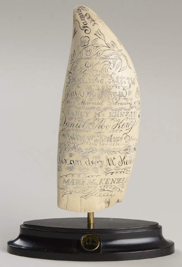 Scrimshaw McKenzie Family Tree - No Box by Franklin Mint-1