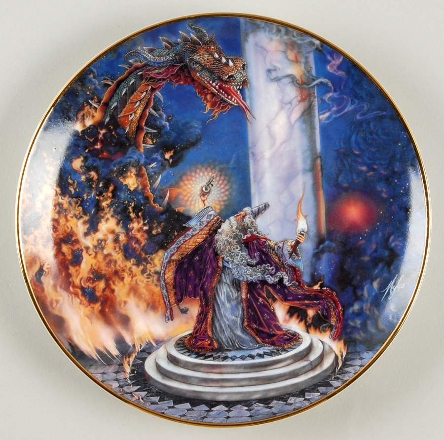 Dragon Series The Dragon Master - No Box by Franklin Mint-1