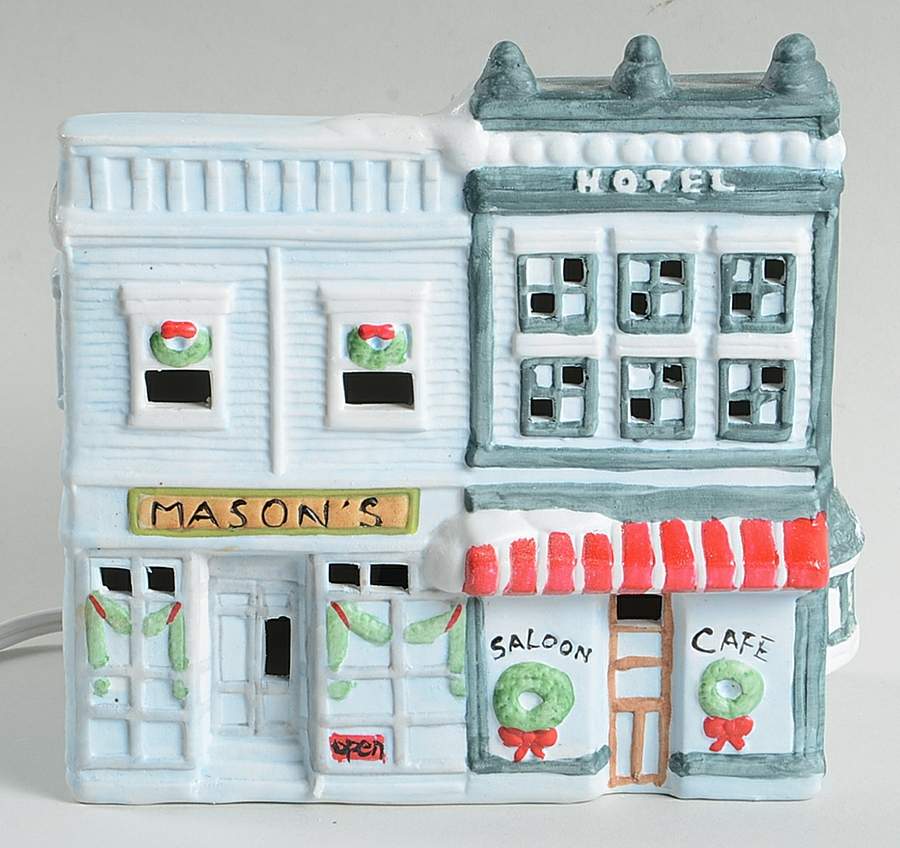 Pleasantville 1893 Mason's Hotel - Boxed by Flambro-1