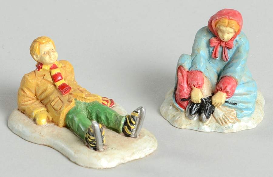 Pleasantville 1893 Teddy Gerber & Mary McCadden - Boxed by Flambro-1