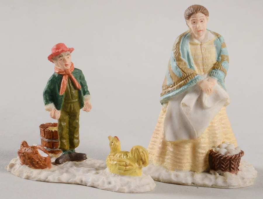 Pleasantville 1893 Mrs Balcomb With Matthew Balcomb - Boxed by Flambro-1