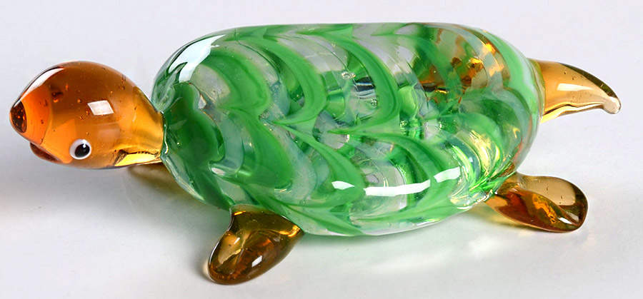 Glass Menagerie Turtle - Boxed by Fitz & Floyd-1