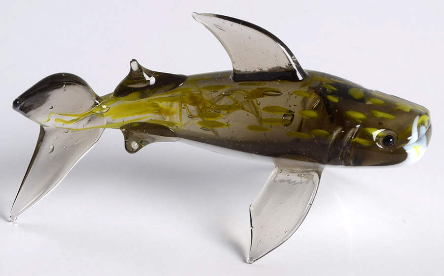 Glass Menagerie Whale Shark - No Box by Fitz & Floyd-1