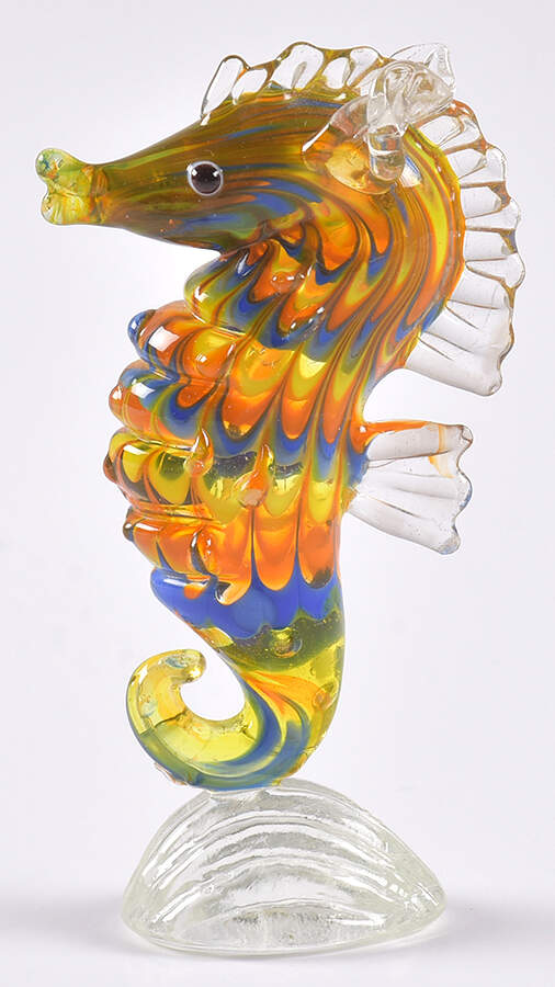 Glass Menagerie Sea Horse - No Box by Fitz & Floyd-1
