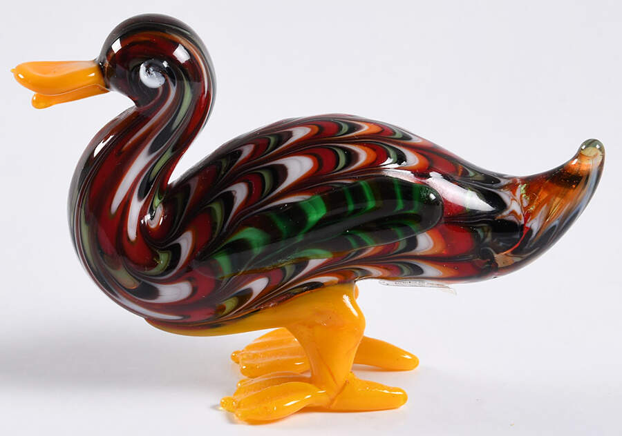 Glass Menagerie Duck - Boxed by Fitz & Floyd-1