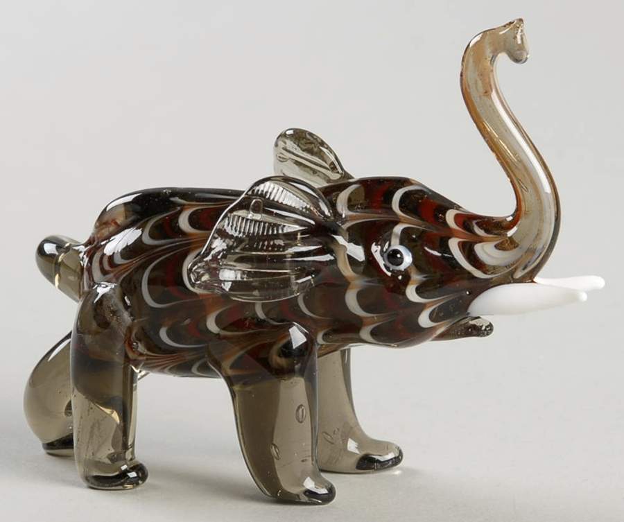 Glass Menagerie Elephant - Boxed by Fitz & Floyd-1
