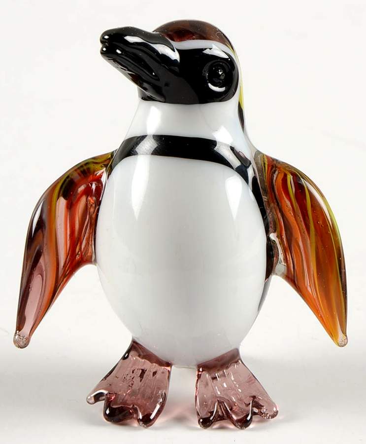 Glass Menagerie Penguin - No Box by Fitz & Floyd-1