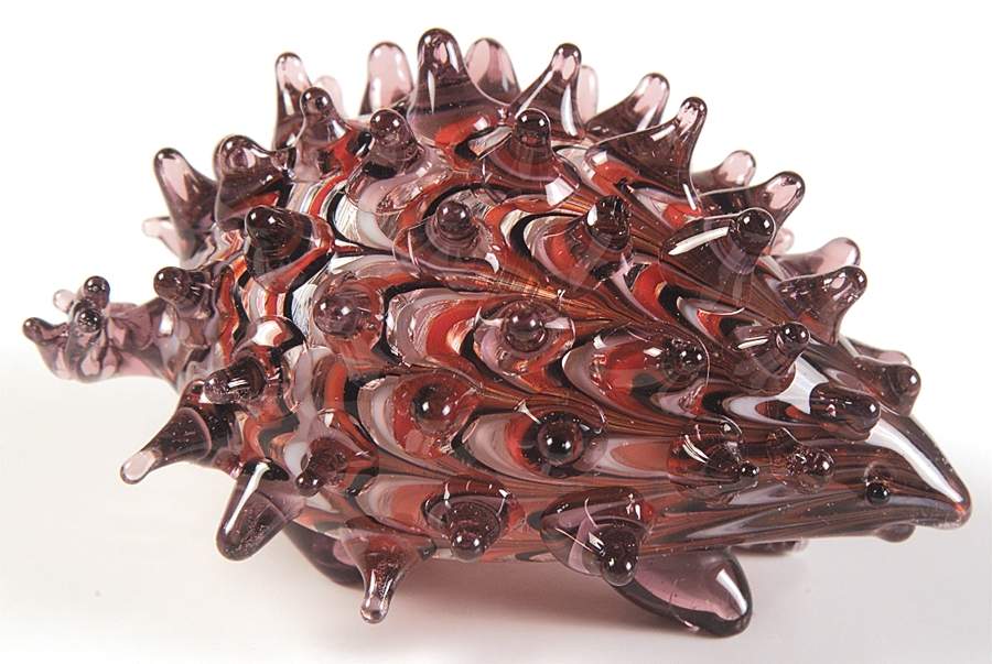 Glass Menagerie Porcupine - Boxed by Fitz & Floyd-1