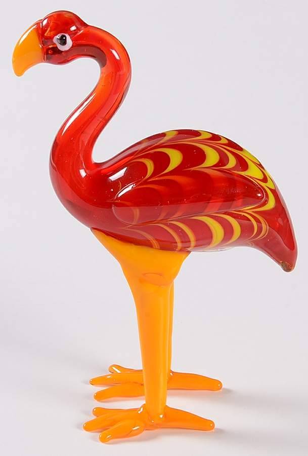Glass Menagerie Flamingo - Boxed by Fitz & Floyd-1