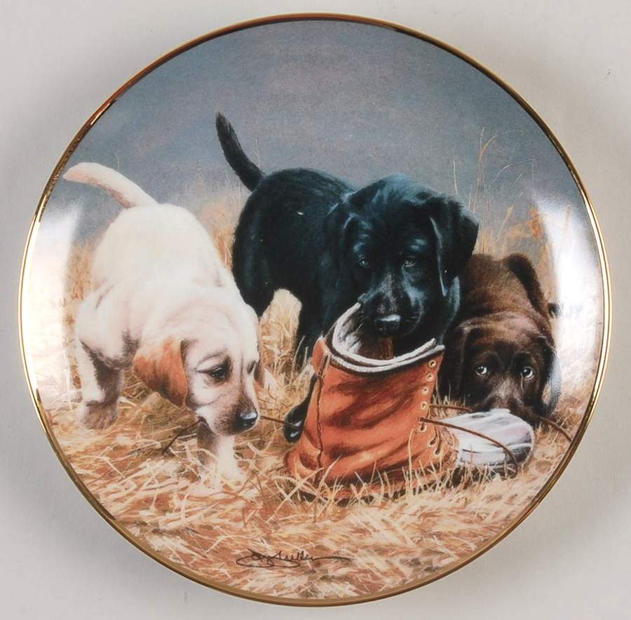 Sporting Dogs-James Killen Three To Boot - No Box by Franklin Mint-1