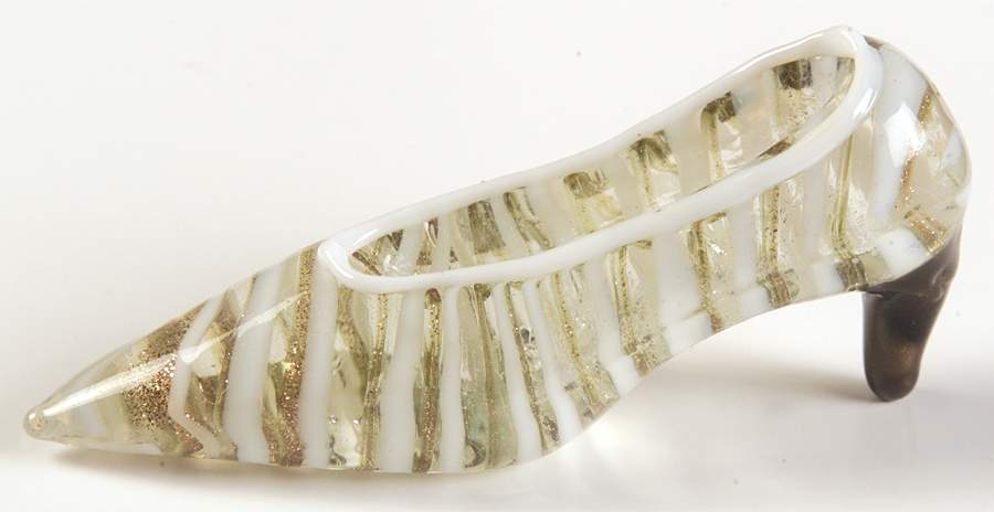 Glass Menagerie-Fashion Accessories Las Vegas Nights Shoe - Boxed by Fitz & Floyd-1