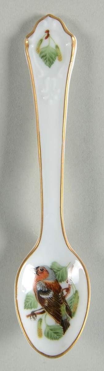 Garden Birds Spoon Collection Chaffinch - No Box by Franklin Mint-1