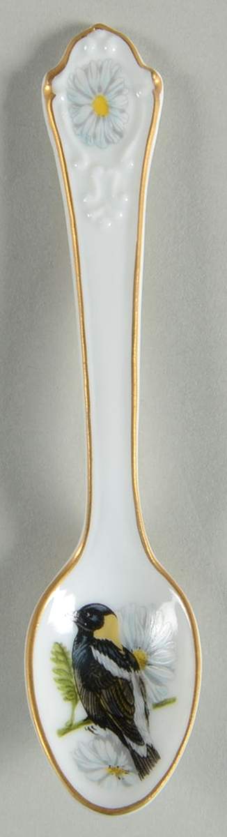 Garden Birds Spoon Collection Bobolink - No Box by Franklin Mint-1