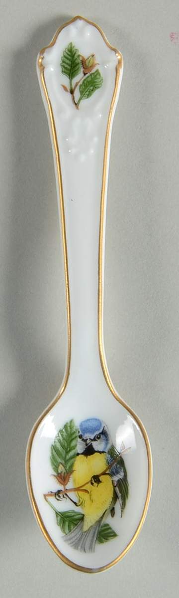 Garden Birds Spoon Collection Blue Tit - No Box by Franklin Mint-1