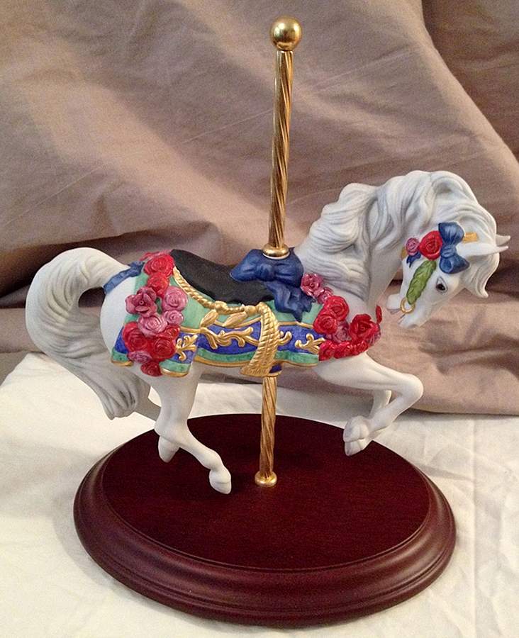Carousel Memories Carousel Enchantment - Boxed by Franklin Mint-1
