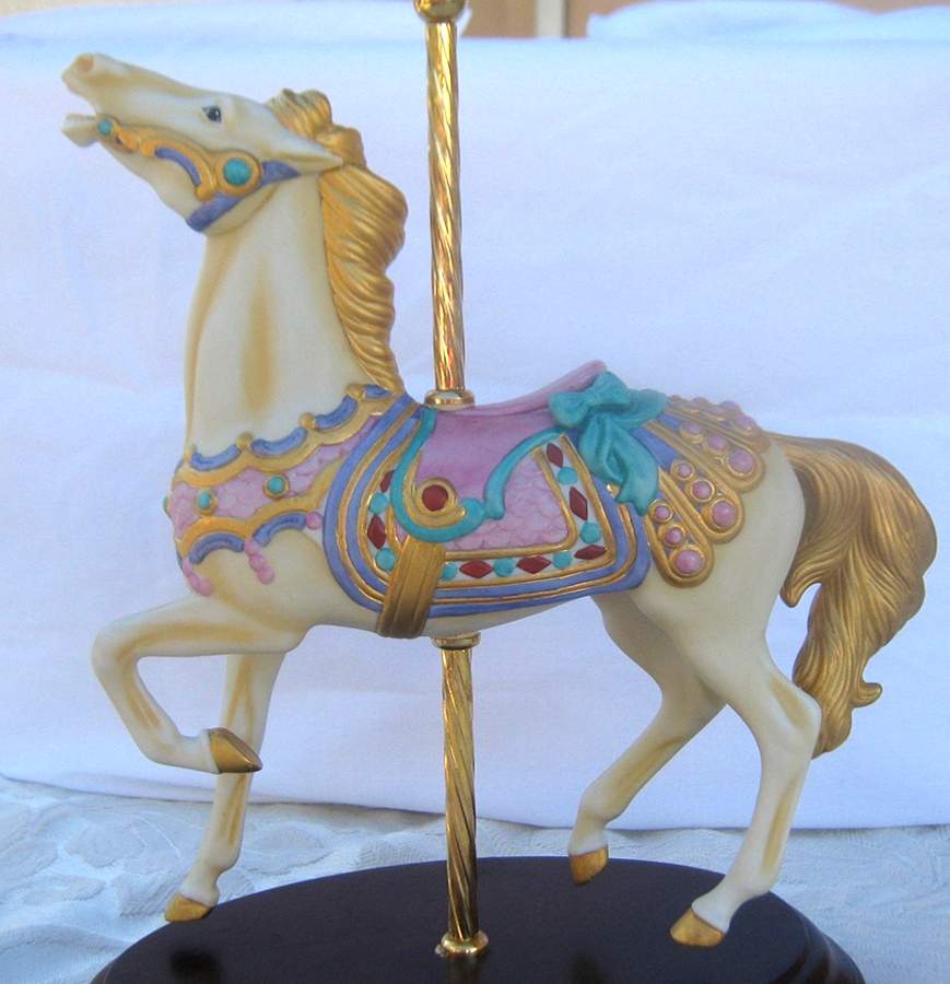 Carousel Memories Golden Stargazer - Boxed by Franklin Mint-1