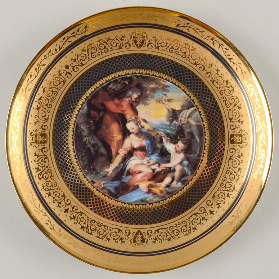 Vatican Museums Barocci's The Rest During The Flight Int - No Box by Franklin Mint-1