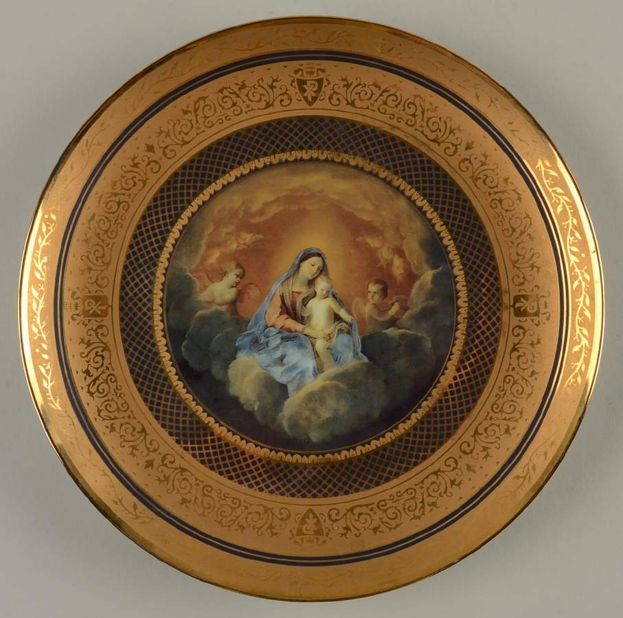 Vatican Museums Reni's Madonna And Child - No Box by Franklin Mint-1