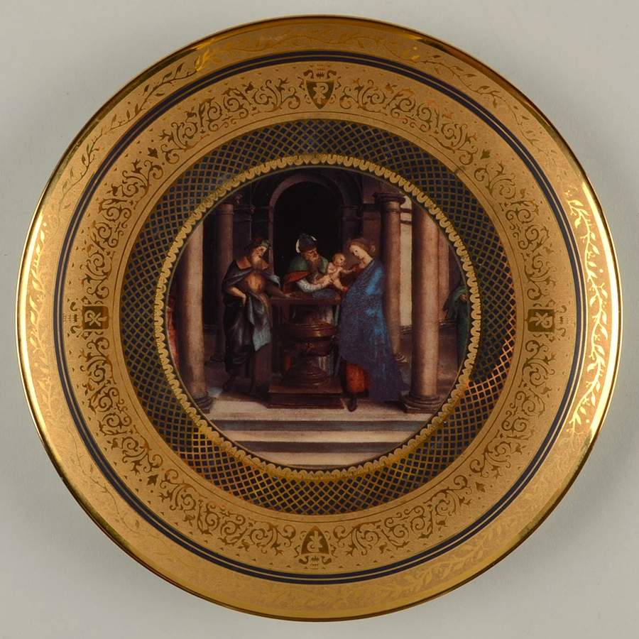 Vatican Museums Raphael's Presentation At The Temple - No Box by Franklin Mint-1