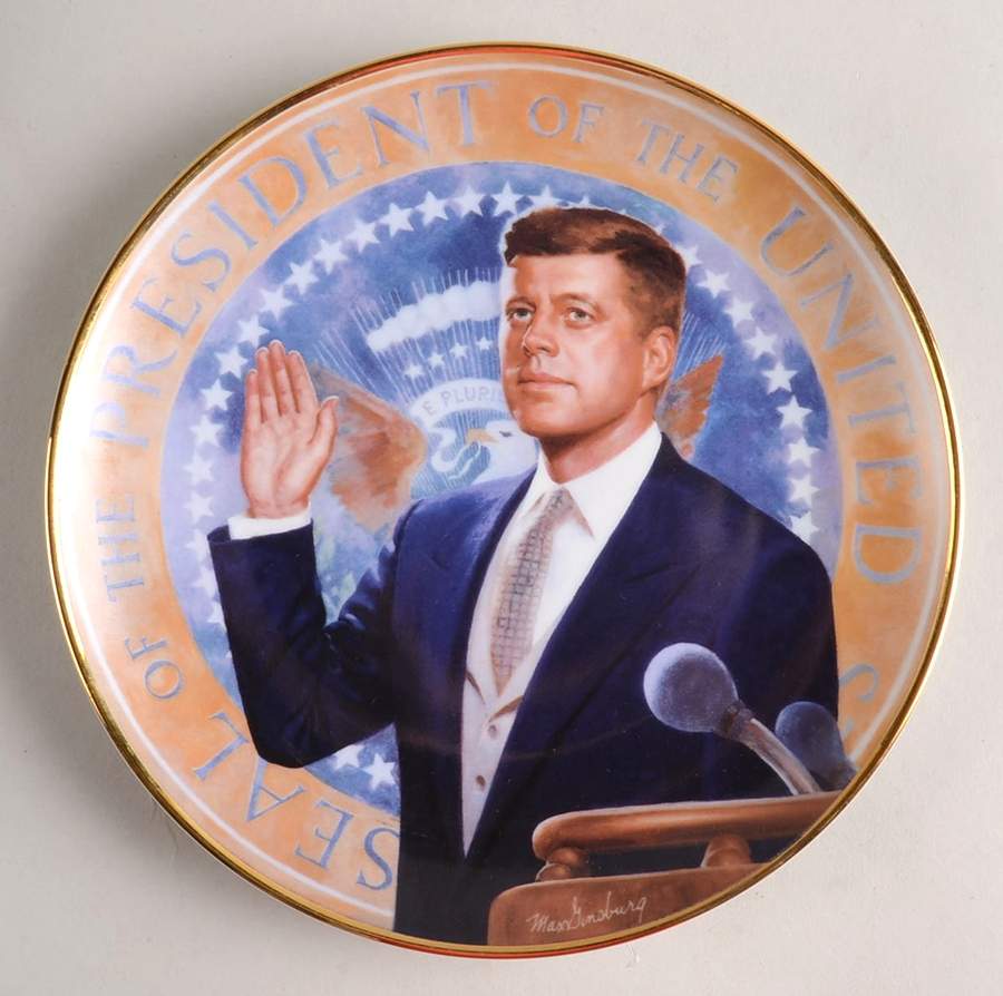 John F Kennedy-President The Torch Is Passed - No Box by Franklin Mint-1