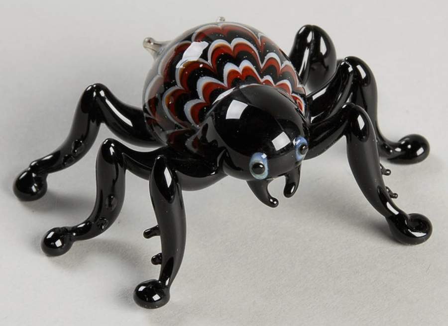 Glass Menagerie-Halloween Spider - No Box by Fitz & Floyd-1