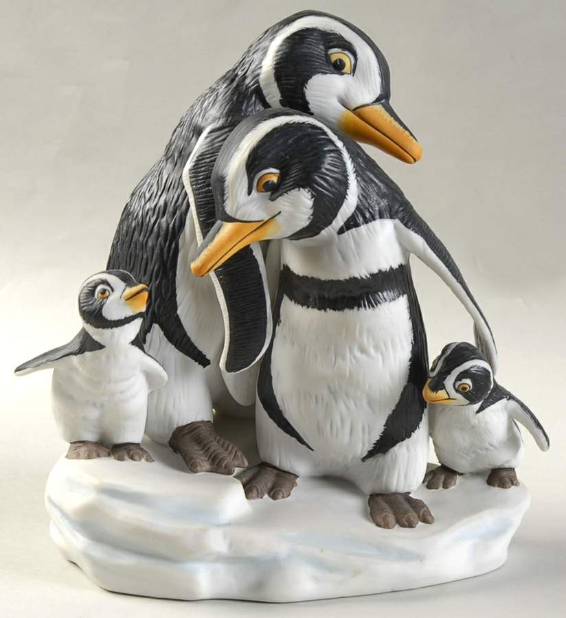 Penguins We Four - No Box by Franklin Mint-1