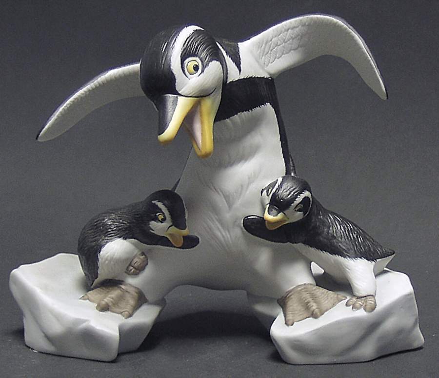 Penguins Which Way - No Box by Franklin Mint-1