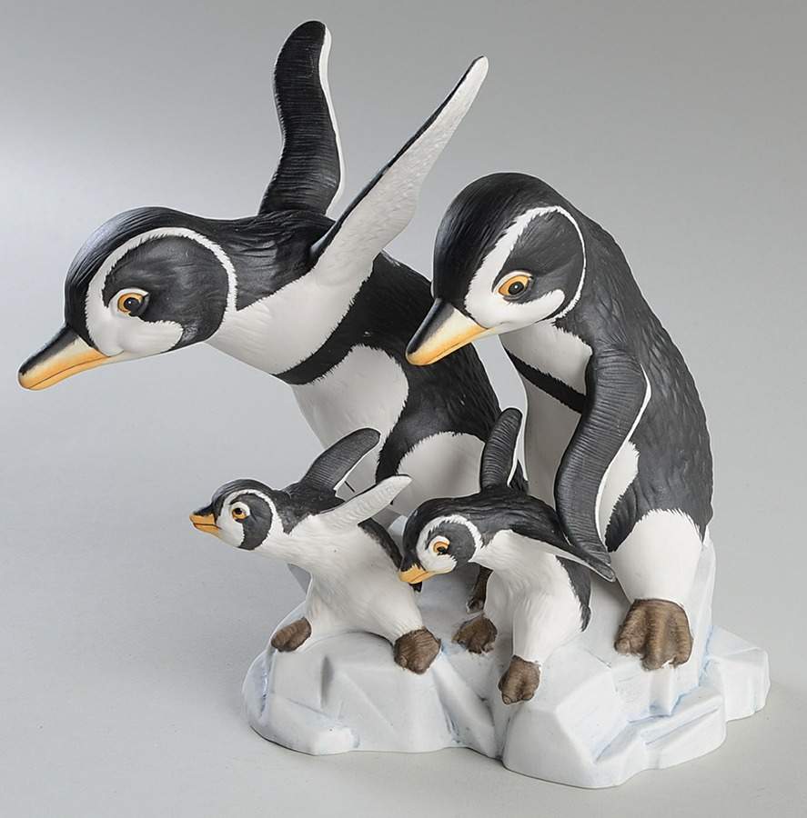 Penguins Watch Me! - No Box by Franklin Mint-1