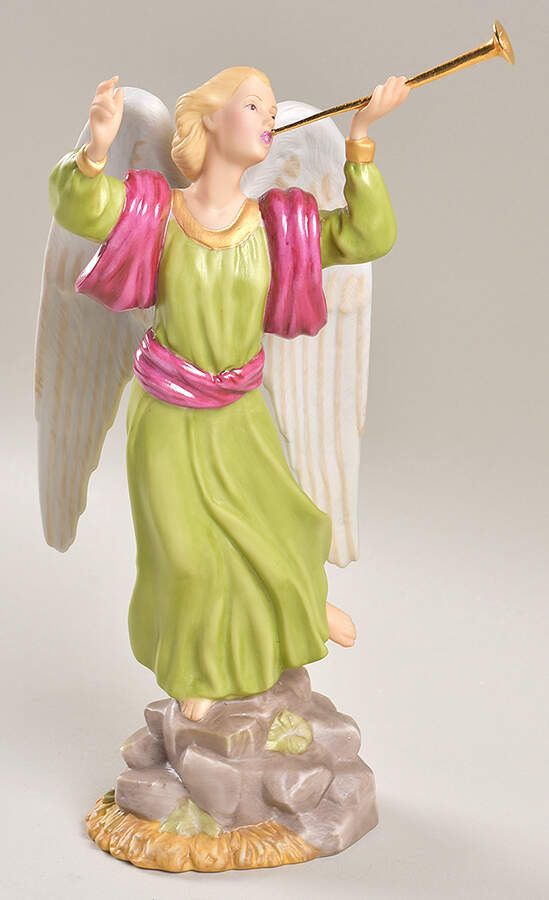 The Nativity Angel With Trumpet - No Box by Franklin Mint-1