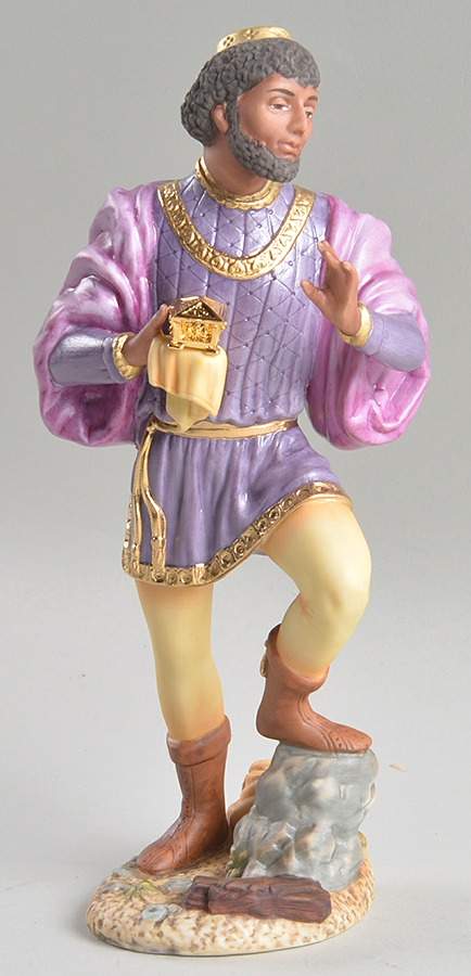 The Nativity King Balthasar - Boxed by Franklin Mint-1