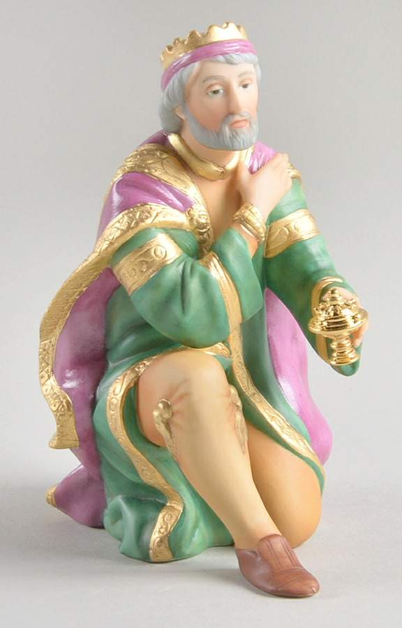 The Nativity King Gaspar - Boxed by Franklin Mint-1