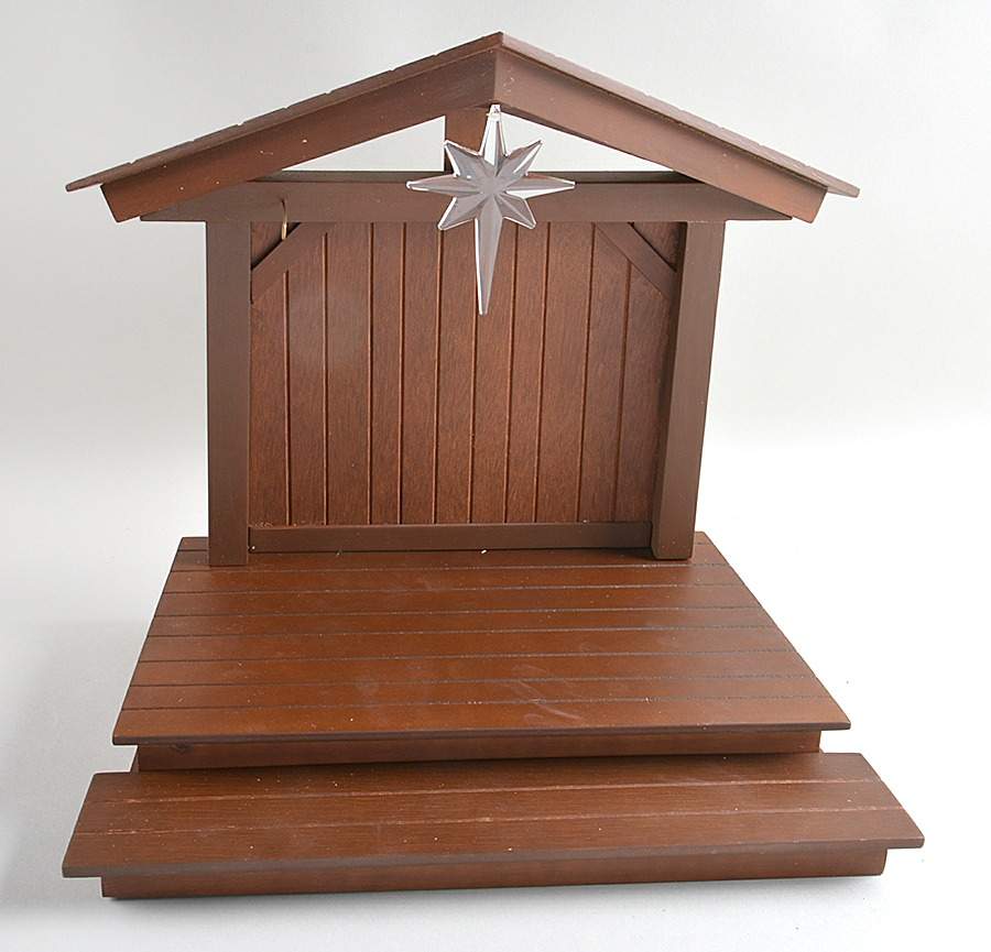The Nativity Creche - No Box by Franklin Mint-1