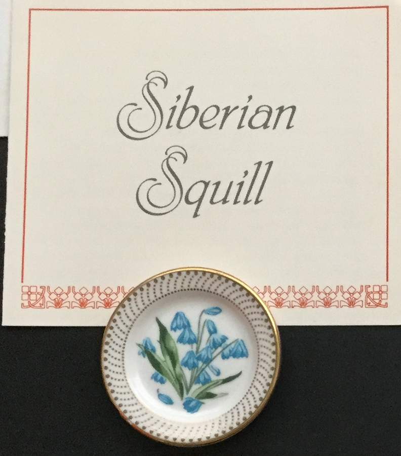 The Flowers of Holland Siberian Squill - No Box by Franklin Mint-1