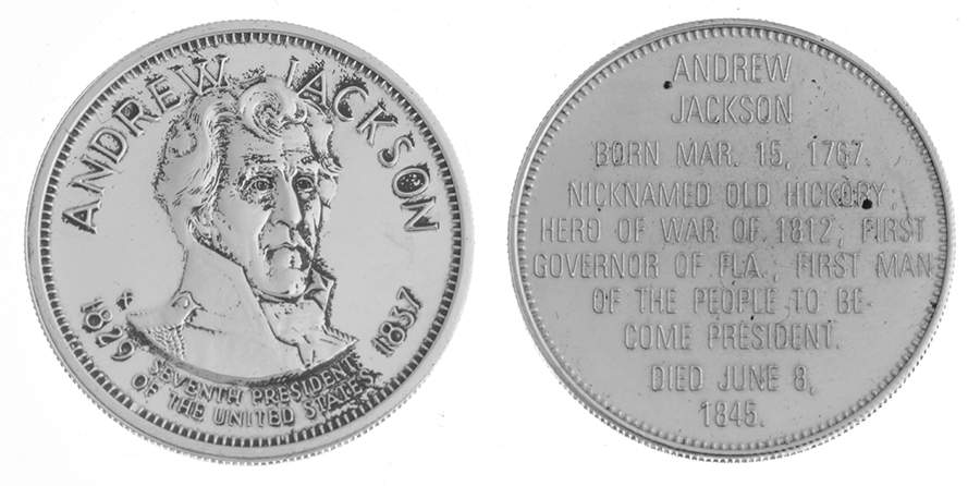 Presidential Commemorative Coins Andrew Jackson - No Box by Franklin Mint-1