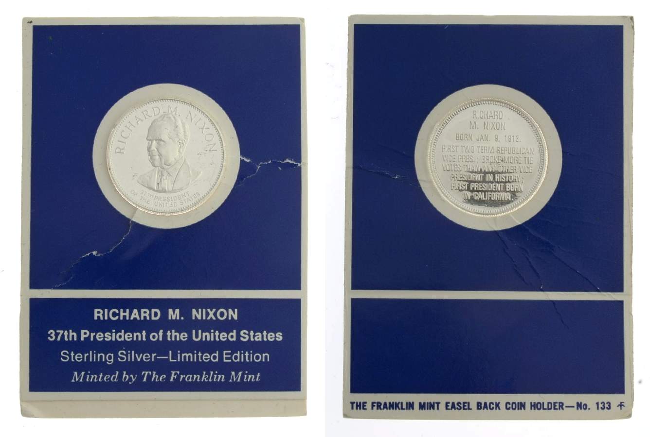 Presidential Commemorative Coins Richard Nixon - No Box by Franklin Mint-1