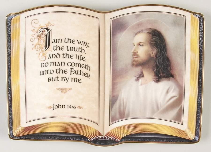 Bible Verses I Am The Way  - No Box by Franklin Mint-1