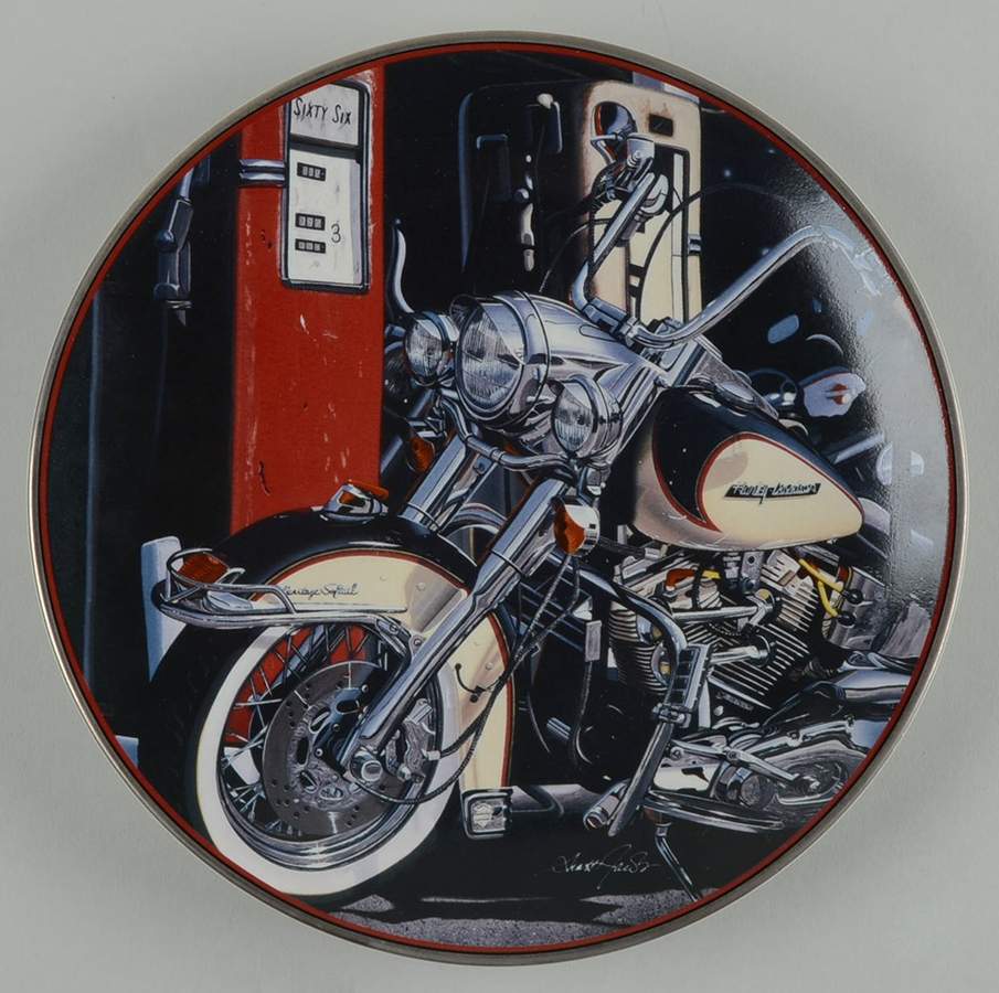 Harley-Davidson Heritage Softail Classic - No Box by Franklin Mint-1