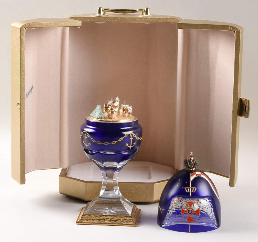 St Petersburg Collection The Columbus Egg - No Box by Theo Faberge-2