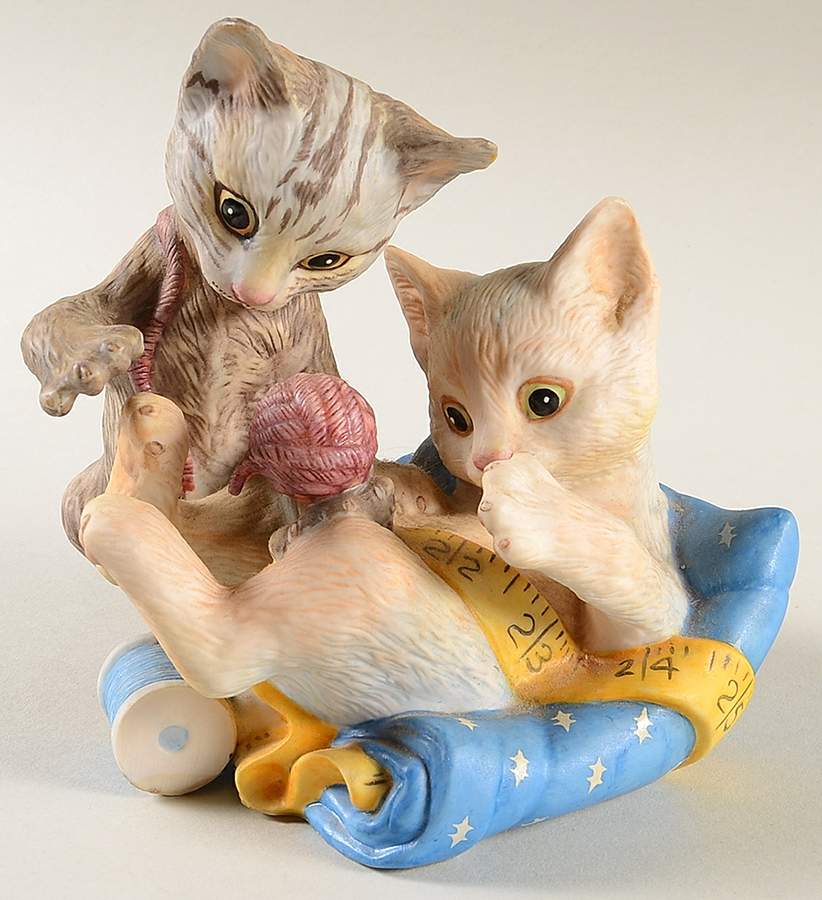 Gail Ferretti Cats Rascals - No Box by Franklin Mint-1