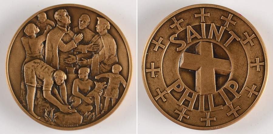 The Calling of the Apostles Saint Philip  - No Box by Franklin Mint-1