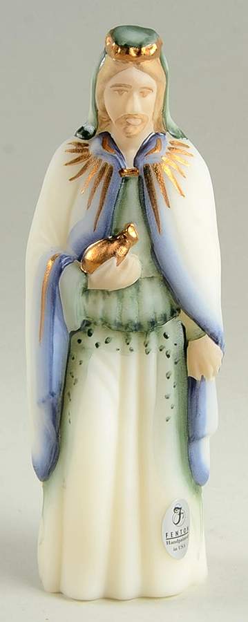 Fenton Nativity-First Edition Wiseman-Standing - No Box by Fenton-1