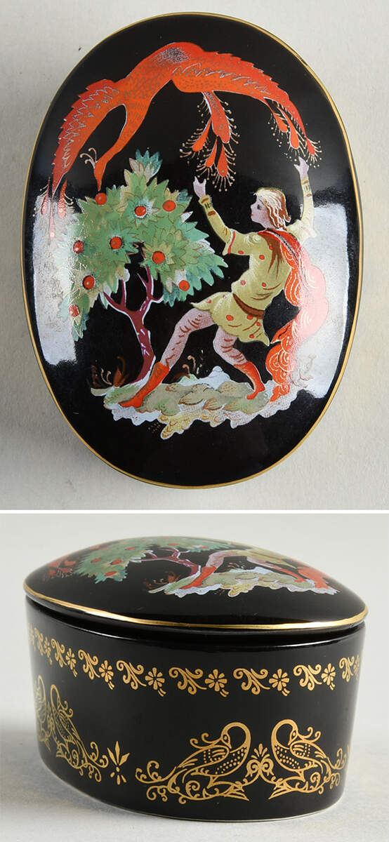 Masterpieces of the Russian Ballet Firebird - Boxed by Franklin Mint-1
